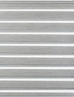 Doppelrollo de luxe, GARDINIA, halbtransparent, mit Bohren/ohne Bohren, freihängend, Klemm- oder Schraubmontage, hochwertiges Gesamtkonzept mit silbernen Metallkomponenten