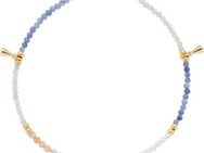 CIAO! BY LEONARDO Armband Babelli CIAO, 024472, mit Amazonit, Labradorit, Sodalith - mit Perle (imitiert)