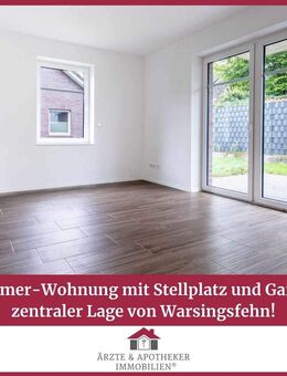 2-Zimmer-Wohnung mit Stellplatz und Garten in zentraler Lage von Warsingsfehn! - Moormerland