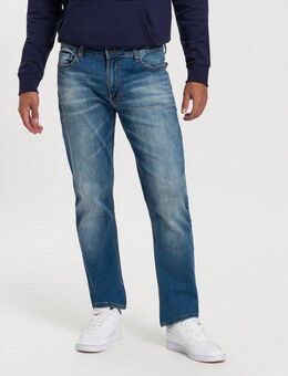 H.I.S Straight-Jeans DIX gerade Beinform, niedrige Leibhöhe, Used-Waschung