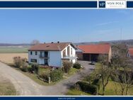 Vielseitiges & gepflegtes Anwesen mit Nebengebäude & angrenzender landwirtschaftlichen Fläche! - Schwalmstadt