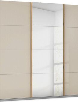 rauch Schwebetürenschrank Kleiderschrank Kleiderschränke Schrank Garderobe AGORDO mit Glasfront durchdachte Innenausstattung, in 4 Breiten und 2 Höhen MADE IN GERMANY