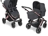 Salsa 4 Air Bubble in Grau Rosa Gold, mit Aufsätzen u inkl. Babyschalen Adapter. Kinderwagen. Buggy, Babywagen - Berlin Marzahn-Hellersdorf