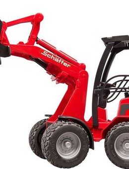 Bruder® Spielzeug-Bagger Schäffer Hoflader 2034 (02190), Made in Europe