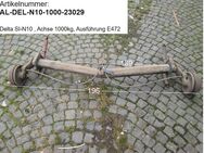 Alko Delta Wohnwagenachse Delta-SI-N10, A E472, 1000kg (zB Dethleffs Nomad RN3 BJ83) gebraucht, ca 196cm (rotes Schild) - Schotten Zentrum