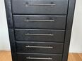 2 exklusive Design-Kommoden im Set*schwarz/Leder/ NP 800 CHF in 8903