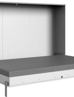 Wimex Schrankbett Juist Schrankklappbett Gästebett horizontal klappbar, 3 Liegeflächen, mit Lattenrost, Made in Germany