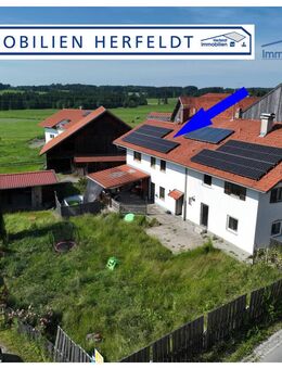 6% Rendite oder Eigennutzung: Schöne Doppelhaushälfte mit viel Platz & Ortsrandblick - Top Preis! - Steingaden