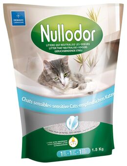 Nullodor Sensitive Katzenstreu - 1,5 kg