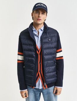 Gant Steppweste LIGHT DOWN VEST Stehkragen, leicht, 2-Wege Reißverschluss