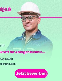 Fachkraft für Anlagentechnik (m/w/d) - Recklinghausen