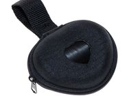 Kotbeutelspender Herz schwarz inklusive Rolle - Beutelspender inkl. Rolle, L 7 x B 8 cm