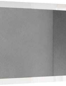 INOSIGN Garderobenspiegel Breite x Höhe: 110 x 68 cm, mit Rahmen Weiss Hochglanz Lack, passend zur Garderobe Smile + Hamburg, längs u. quer hängen