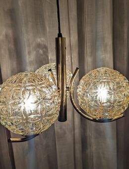 Strahlende Eleganz aus der Mid-Century-Ära – Richard Essig Sputnik Lampe - Ginsheim-Gustavsburg