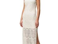 Zero Midikleid zero Midikleid mit Spitzenbesatz Spitze
