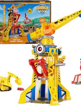 Spin Master Spielwelt Rubble & Crew - Barkyard Playset, mit Licht- und Soundeffekt