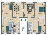 Familienwohnung: Helle 6-Raumwohnung - Pößneck
