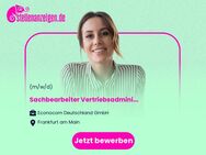 Sachbearbeiter Vertriebsadministration (m/w/d) - Frankfurt (Main)