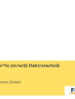 Projektleiter*in (m/w/d) Elektrotechnik Schiffbau - Bremen
