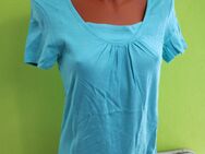 "-Box#2 Mia Linea Shirt Kurzarmshirt Longshirt Tunika Damen blau kurzarm S 36/38 - Mühlberg (Elbe)