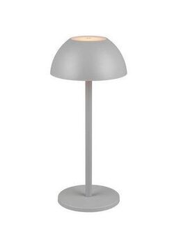 my home LED Außen-Tischleuchte Abbey Tischleuchte 2er-Set, Dimmfunktion, USB-Ladefunktion, LED fest integriert, Warmweiß, 2er Set Outdoor Akku Tischlampe Pilzdesign USB-C 4-fach Touch Dimmer