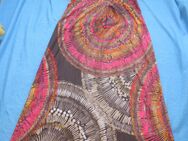 NEU * Stylisch * Coachella * Festival * Hippie * Beach * Strand * Boho- Print * Spaghetti- Träger * langes * Long * Maxi * Bustier * Kleid "Taifun" Gr. 36/ S * terra * orange * erd * mehrfarbig * - Riedlingen