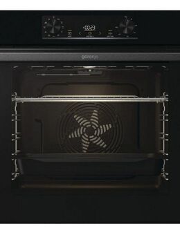 GORENJE Einbaubackofen BO 6735 E02BKOT, mit Teleskopauszug nachrüstbar, ecoClean, Pizzafunktion mit 300 °C – perfekt für Pizza, Focaccia und mehr!