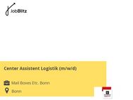 Center Assistent Logistik (m/w/d) - Bonn