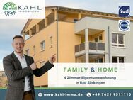 Familienfreundliches Wohnglück mit grünem Ausblick - 4-Zimmer-Eigentumswohnung in Bad Säckingen - Bad Säckingen