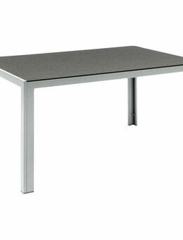 Gartentisch Aluminium, Grau, Wendetischplatte Set2532322 - Wuppertal
