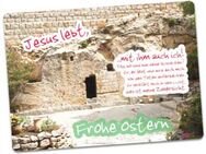 Christliche Osterkarte: Gartengrab, Jerusalem - Postkarte Ostern - Ostergruss, Edition-Katzenstein - Wilhelmshaven Zentrum