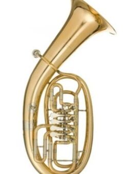 Melton Meisterwerk Tenorhorn, Goldmessing, 4 Ventile mit Neusilberkranz. Einzelstück. Neuware - Hagenburg