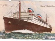 S.S. Washington T109 – Seltenes Sammlerstück, Einzigartige historische Ansichtskarte - Sinsheim Zentrum