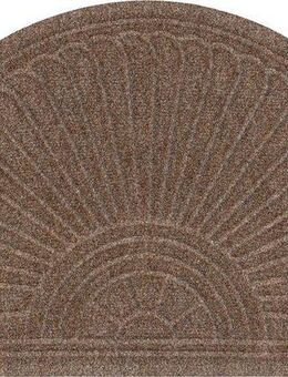wash+dry by Kleen-Tex Fußmatte DUNE Halfmoon taupe, rechteckig, Höhe: 8 mm, Schmutzfangmatte, rutschhemmend, In- und Outdoor geeignet, waschbar