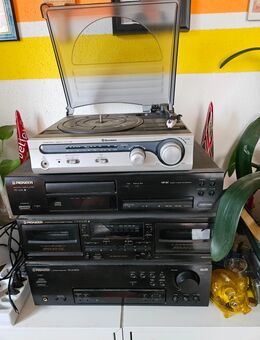 Pioneer Stereoanlage mit Schallplattenspieler von Roadstar - Backnang