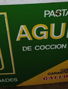 Altes Werbeschild Pasta Blechschild - Nürnberg