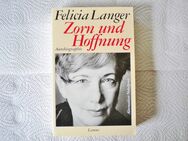 Zorn und Hoffnung,Felicia Langer,Lamuv Verlag,1996,Signiert - Linnich