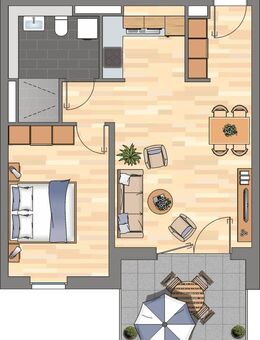 2-Zimmer-Wohnung in Bonn Endenich - Bonn