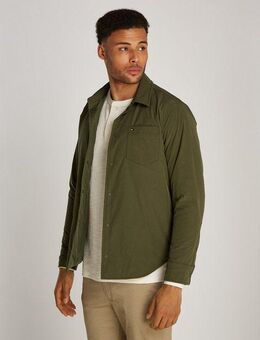 Tommy Hilfiger Hemdjacke LW PACKABLE SHIRT JACKET mit Brusttasche