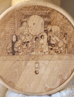 Chihiros Reise ins Zauberland Collage Servierplatte - Bietigheim-Bissingen