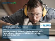 Haustechniker / Wartungstechniker (m/w/d) Fachrichtung: Heizungs-, Lüftungs-, Klima- und Sanitärtechnik - Nürnberg