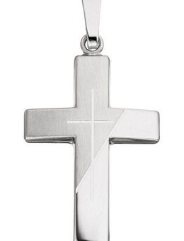 JOBO Kreuzanhänger Anhänger Kreuz, 925 Silber