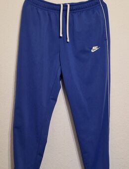 Sport Trainings Jogging Anzug Nike in blau Gr. L neu neuwertig Kombi Homewear Tracksuit - Aschaffenburg