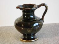 Jasba Keramik Krug Vase 552 Handarbeit braun gold Deko Vintage 4,- - Flensburg