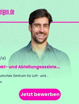 Projekt- und Abteilungsassistenz (w/m/d) - Ulm