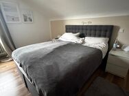 Boxspringbett (grau) - Bergisch Gladbach