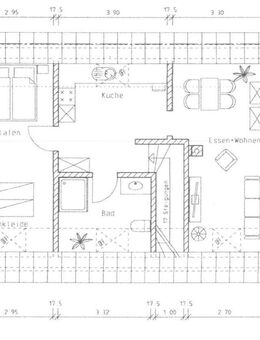 Zentral gelegene 2-Zi. Neubau-EGT-Wohnung in Uehlfeld - Uehlfeld