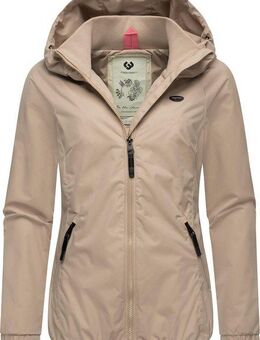 Ragwear Outdoorjacke Dizzie Wasserdichte Übergangsjacke mit großer Kapuze