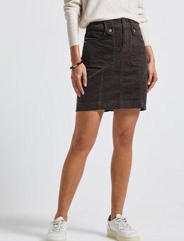 STREET ONE Minirock in Cord-Optik