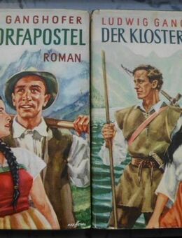 Ludwig Ganghofer Heimat-Romane Leinen Vintage 11 Bücher zusammen nur 3,- - Flensburg
